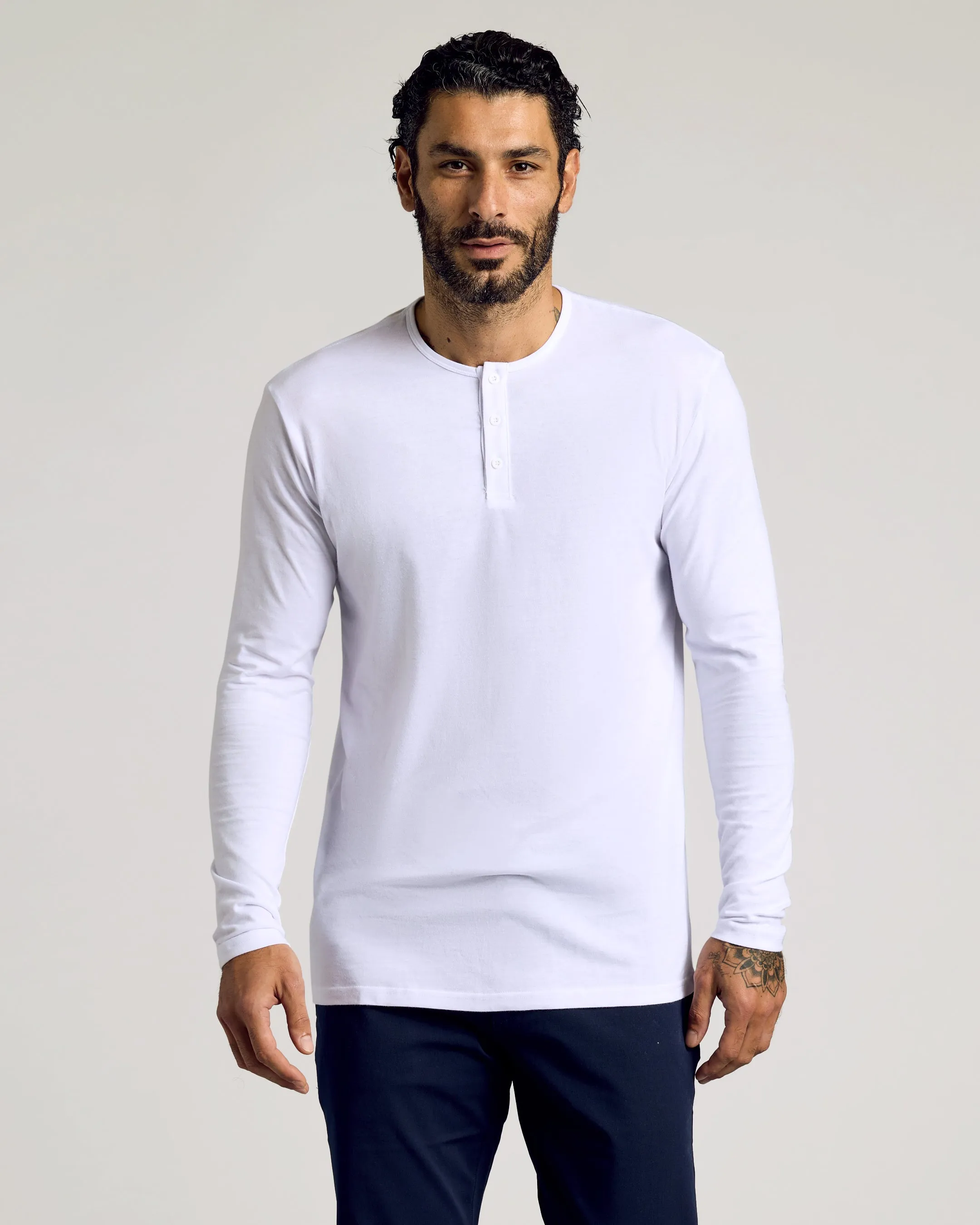 Essential Tall Classic Henley 6-Pack