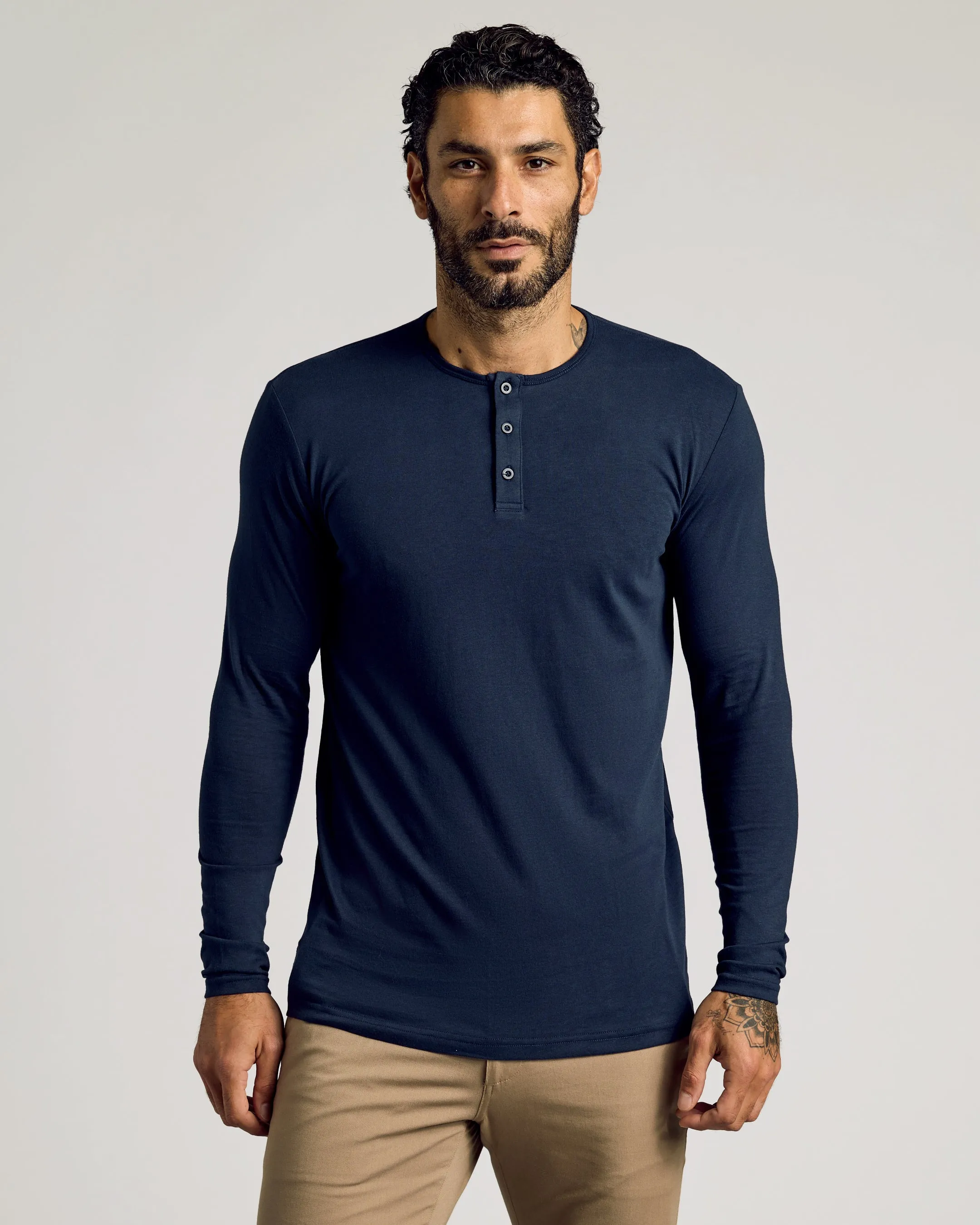 Essential Tall Classic Henley 6-Pack
