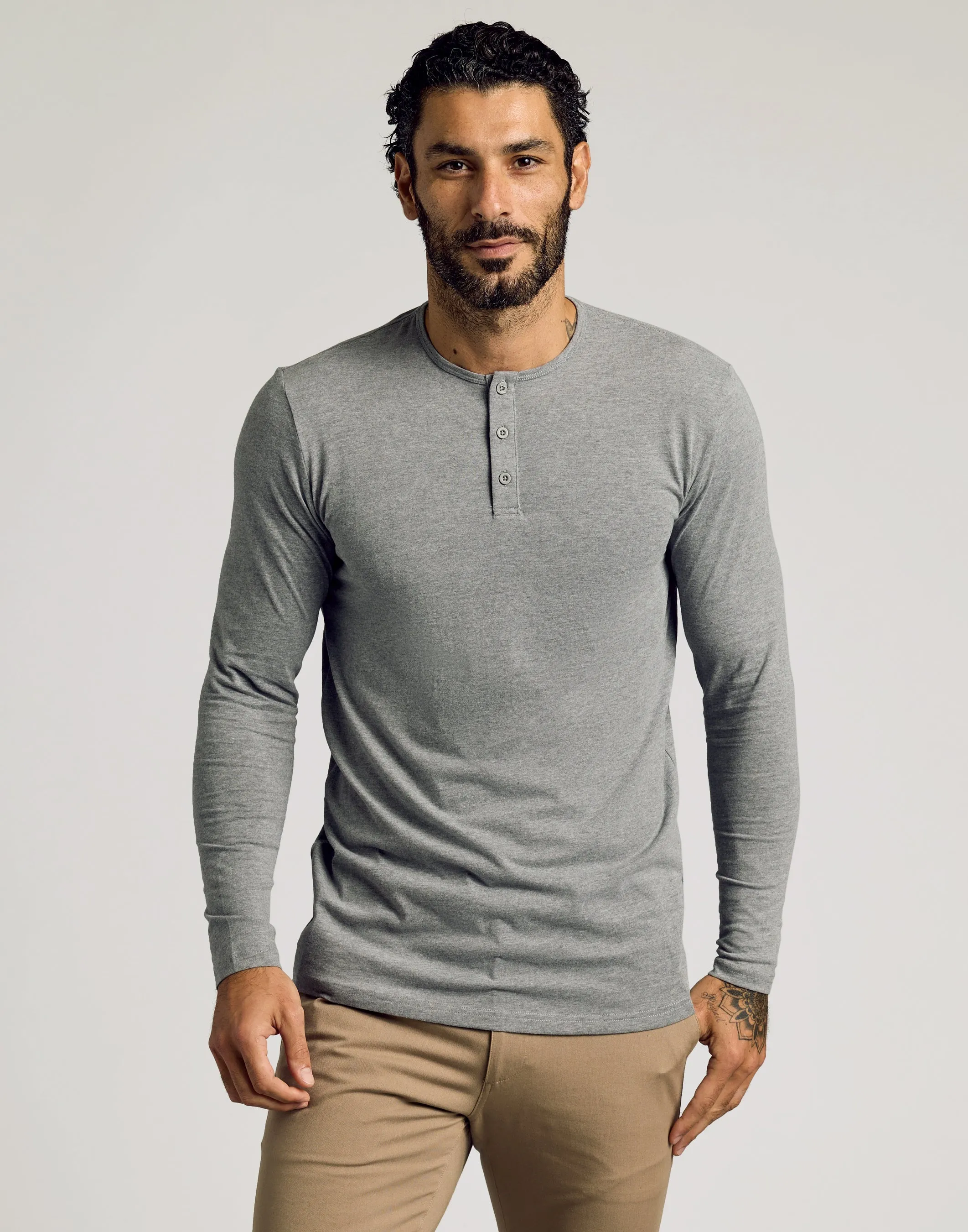 Essential Tall Classic Henley 6-Pack