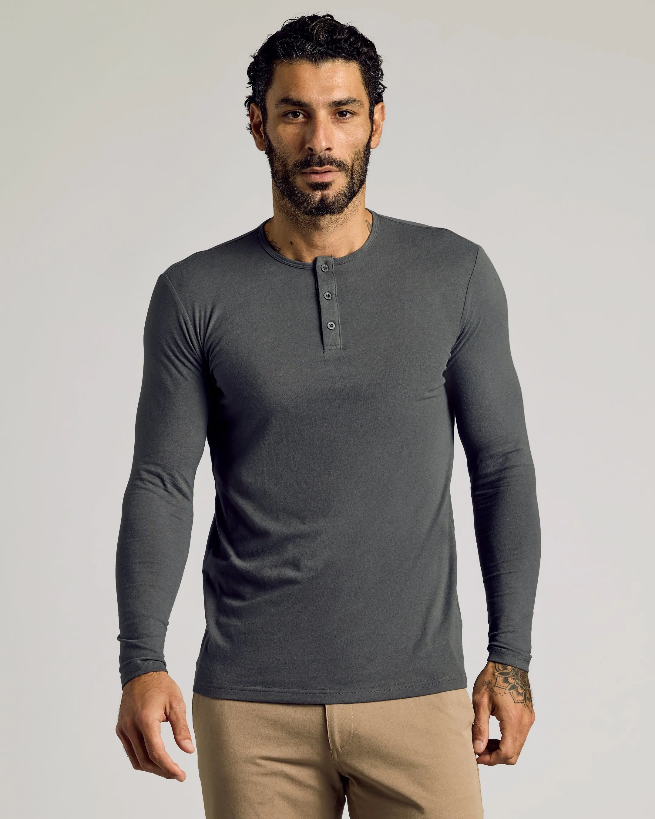 Essential Tall Classic Henley 6-Pack