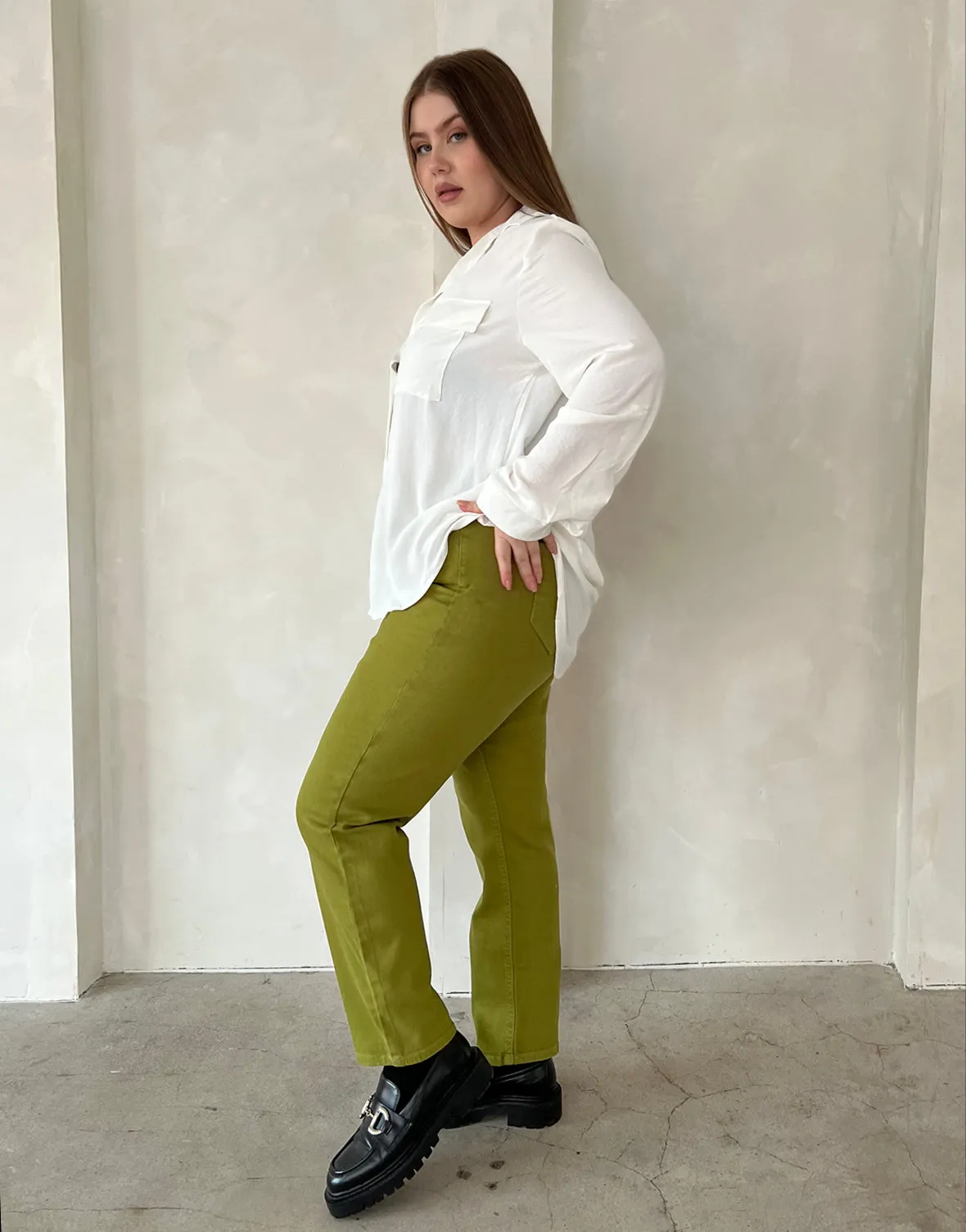Plus Size 5 Pocket Mom Jeans