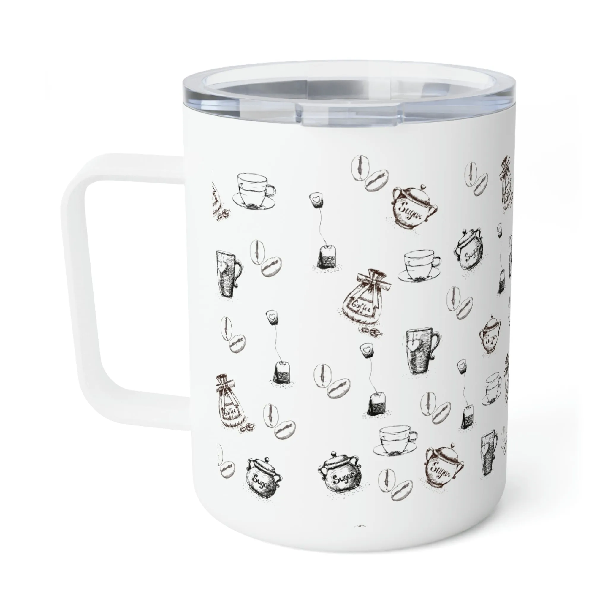 tea and coffee Insulated Coffee Mug, 10oz