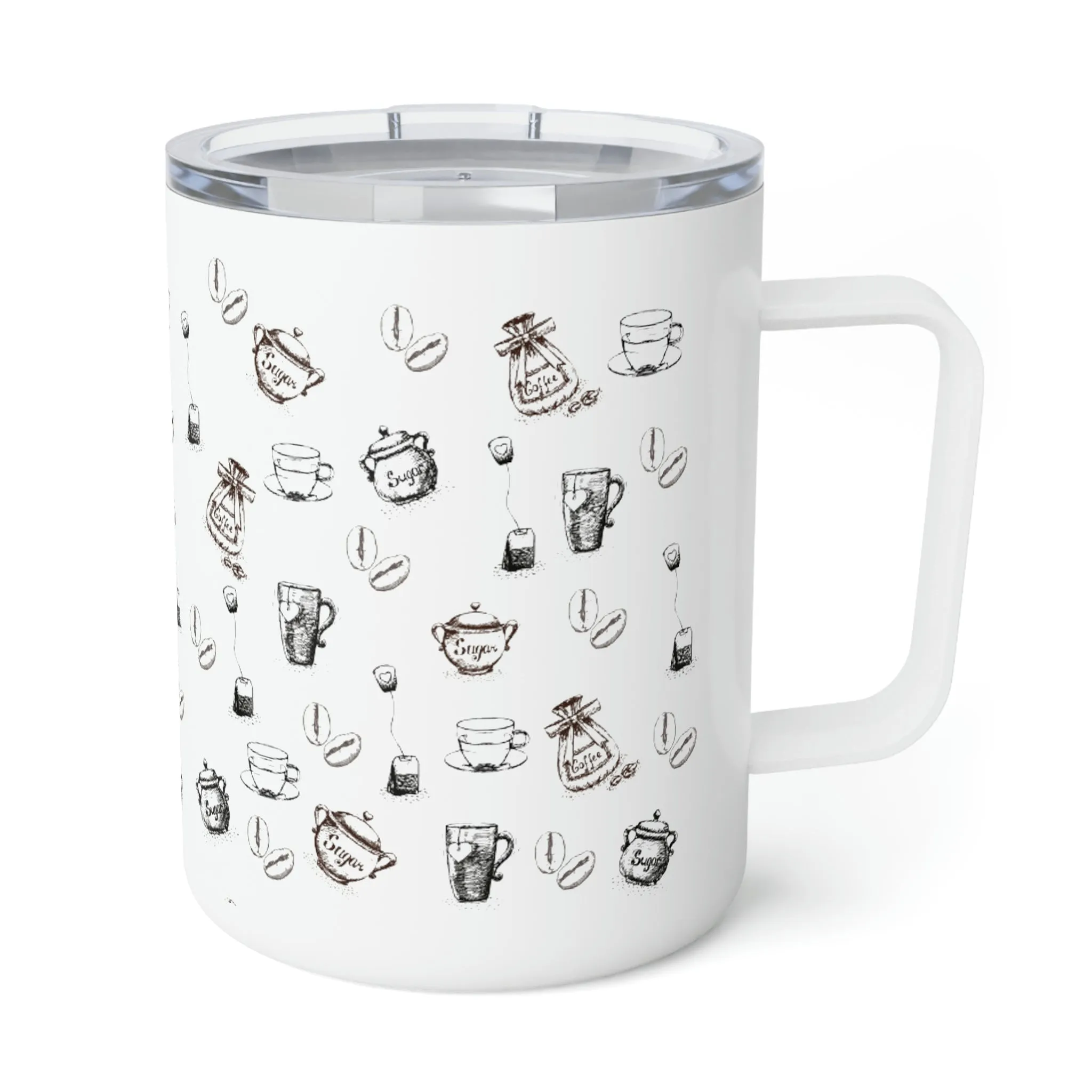 tea and coffee Insulated Coffee Mug, 10oz