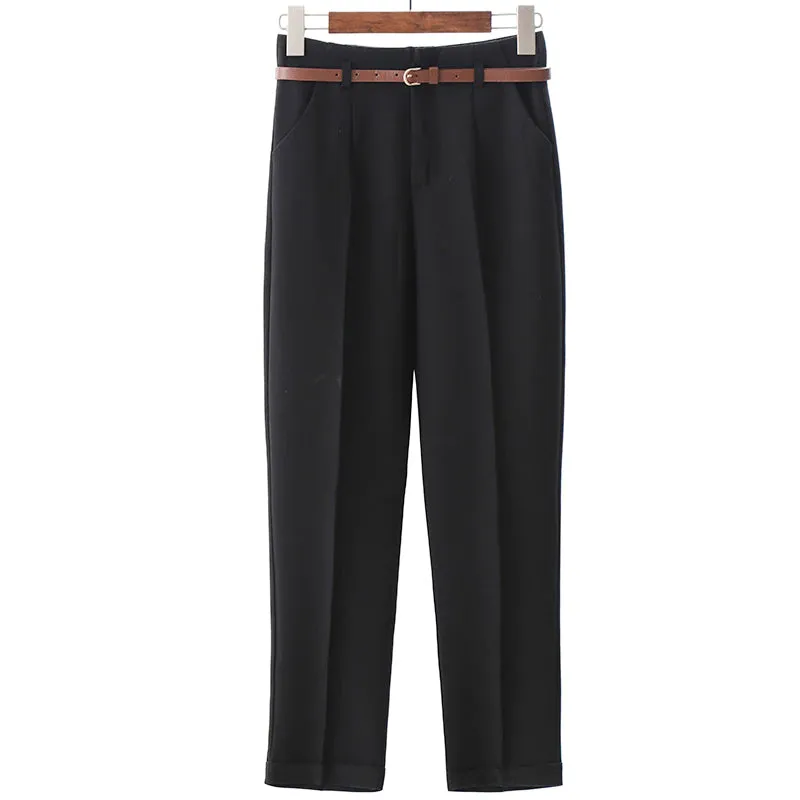 Women's Autumn Casual High Waist Pants