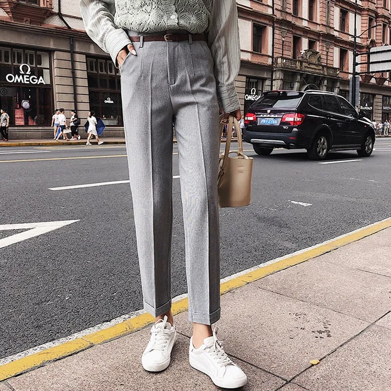 Women's Autumn Casual High Waist Pants